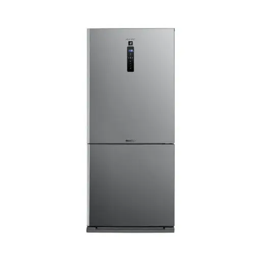 [6221127405170] Sharp Fridge Inverter Digital Bottom Freezer 558 Liter Dark Stainless SJ-PV73K-DST