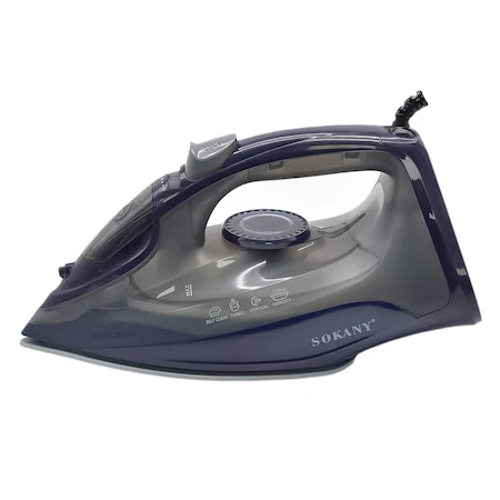 Sokany Steam Iron, 2600 Watt, Gray - SK-2071