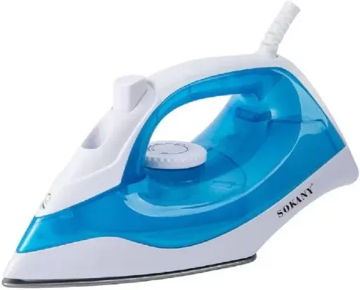 Sokany Steam Iron,1000 Watt, Multi Color - SK-2103