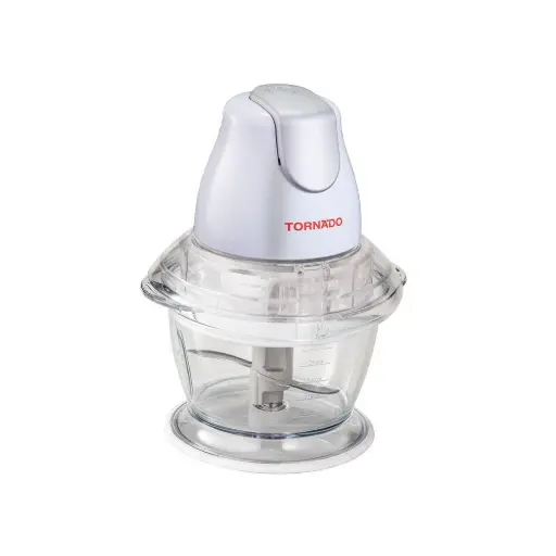 [6221127005707] Tornado Meat & Vegetables Chopper, 400 Watt, 1 Liter, White - CH-400M