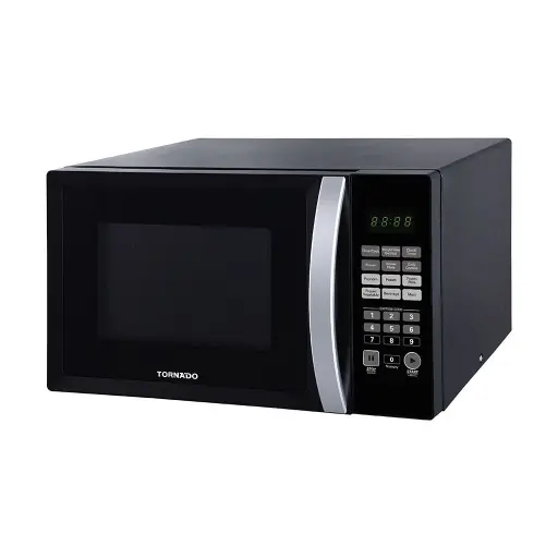 [6221127245301] Tornado Microwave With Grill, 36 Liter, 1000 Watt, Black - TMD-36GE-BK