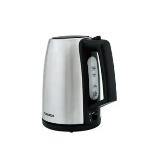 [6221127021493] Tornado Stainless Steel Kettle 1.7 Liter 1850-2200 Watt Stainless TKS-2217E