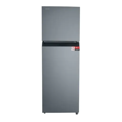 Toshiba No-Frost Refrigerator, 338 Liters, Lixiue Grey - GR-RT468WE-DMN(49) 