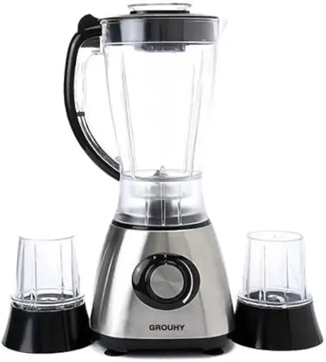 [EH.G-033999-SW.E ] Grouhy 3*1 Blender, Stainless Steel - EH.G-033999-SW.E