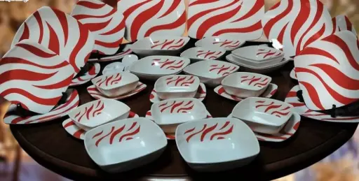 طقم ملامين تفاحة 42 ق 395767