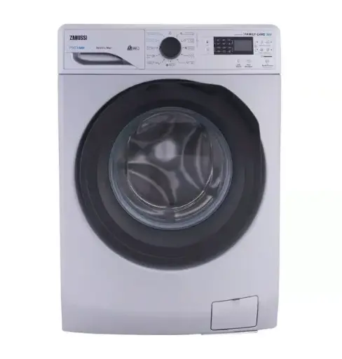 [6221260003479] Zanussi PerlaMax Washing Machine, 7 Kg, Silver - ZWF7240SB5