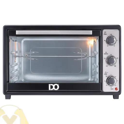 [6224010925618] IDO Freestanding Electric Oven, 45 Liters, 1800 Watt, Black and Silver - TO45SG-BK