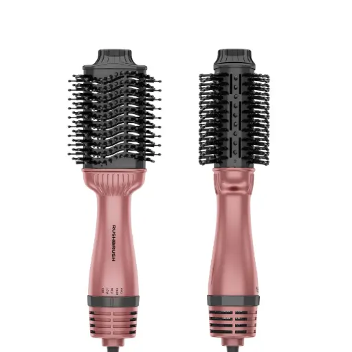 [V3 Pro] Rush Brush Hair Volumizer Brush, 1400 Watt , Rose Gold - V3 Pro 