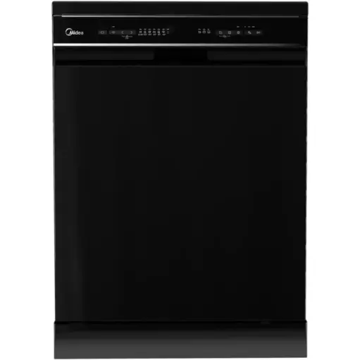 [MDWEF1433D(B)-WI-EG] Midea Digital Dishwasher, 14 Person, Smart WiFi - Black - MDWEF1433D(B)-WI-EG