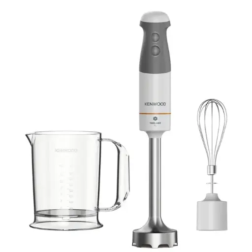 [HBM40.002WH] Kenwood Triblade XL Hand Blender, 850 Watt, White - HBM40.002WH 