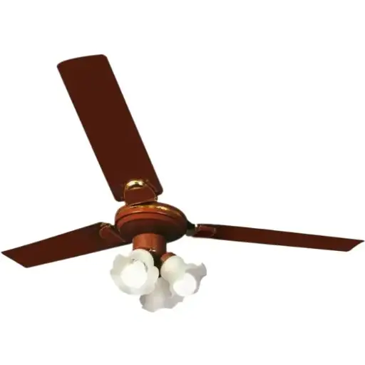 [500004477] Fresh Lightning Ceiling Fan, 52 Inch, Brown - 500004477 