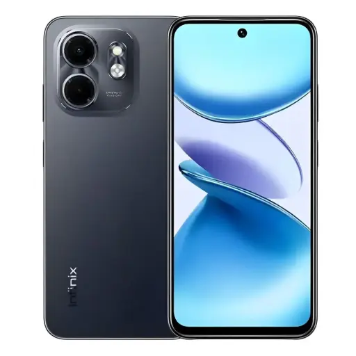 [Smart 9] Infinix Smart 9, 128GB, 4GB RAM, 4G LTE, Dual SIM - Black 