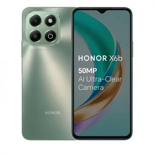[X6b] Honor X6b,128GB, 6GB, 4G LTE, Dual SIM- Forest Green 