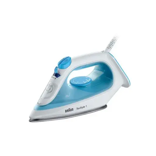 [SI1050] Braun TexStyle 1 Steam Iron, 2000 Watt, Blue and White - SI1050 