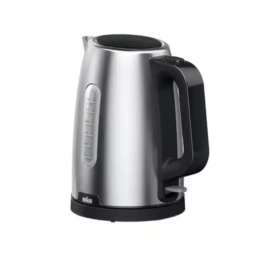 [WK1500] Braun PurShine Electric Kettle, 1.7 Liters, 2200W, Black - WK1500 