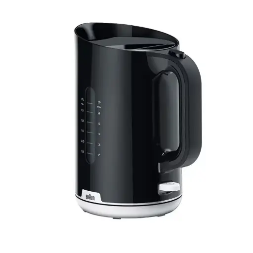 [WK1100] Braun Breakfast1 Electric Kettle, 1.7 Liter, 2200 Watt, Black - WK1100 