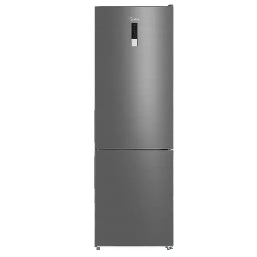 [MDRB489FGN46] Midea No-Frost Bottom Freezer Refrigerator, 330 Liters, Silver - MDRB489FGN46