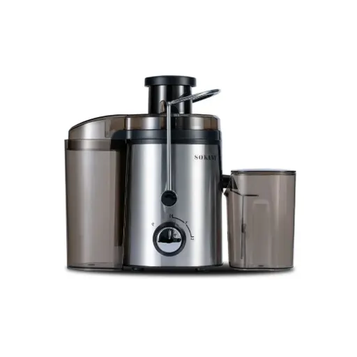 [SK–JK-175] Sokany Juice Extractor, 800 ml, 500 Watt, Silver And Black - SK–JK-175 