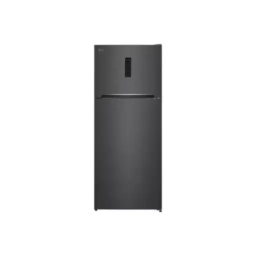 LG No Frost Digital Refrigerator, 401 Liters, Black - GTF402SBAN